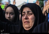 تشییع و تدفین پیکر پاسدار شهید مرتضی وفاپور در گلزار شهدای لارستان