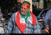 تشییع و تدفین پیکر پاسدار شهید مرتضی وفاپور در گلزار شهدای لارستان
