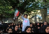 تشییع و تدفین پیکر پاسدار شهید مرتضی وفاپور در گلزار شهدای لارستان
