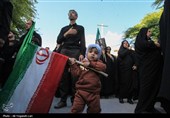 تشییع و تدفین پیکر پاسدار شهید مرتضی وفاپور در گلزار شهدای لارستان