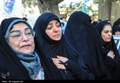 تشییع و تدفین پیکر پاسدار شهید مرتضی وفاپور در گلزار شهدای لارستان
