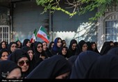 تشییع و تدفین پیکر پاسدار شهید مرتضی وفاپور در گلزار شهدای لارستان