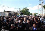 تشییع و تدفین پیکر پاسدار شهید مرتضی وفاپور در گلزار شهدای لارستان