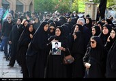 تشییع و تدفین پیکر پاسدار شهید مرتضی وفاپور در گلزار شهدای لارستان