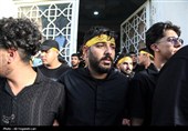 تشییع و تدفین پیکر پاسدار شهید مرتضی وفاپور در گلزار شهدای لارستان