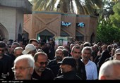 تشییع و تدفین پیکر پاسدار شهید مرتضی وفاپور در گلزار شهدای لارستان