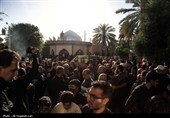 تشییع و تدفین پیکر پاسدار شهید مرتضی وفاپور در گلزار شهدای لارستان