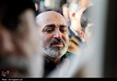 تشییع و تدفین پیکر پاسدار شهید مرتضی وفاپور در گلزار شهدای لارستان