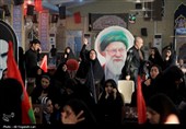 تشییع و تدفین پیکر پاسدار شهید مرتضی وفاپور در گلزار شهدای لارستان
