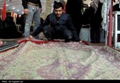 تشییع و تدفین پیکر پاسدار شهید مرتضی وفاپور در گلزار شهدای لارستان