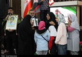 مراسم بزرگداشت شهدای دانش آموز میناب در دامغان