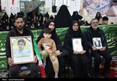مراسم بزرگداشت شهدای دانش آموز میناب در دامغان