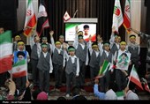 مراسم بزرگداشت شهدای دانش آموز میناب در دامغان