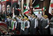مراسم بزرگداشت شهدای دانش آموز میناب در دامغان