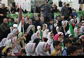 مراسم بزرگداشت شهدای دانش آموز میناب در دامغان