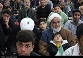 مراسم بزرگداشت شهدای دانش آموز میناب در دامغان