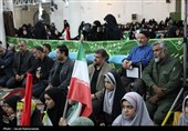 مراسم بزرگداشت شهدای دانش آموز میناب در دامغان