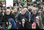 مراسم بزرگداشت شهدای دانش آموز میناب در دامغان