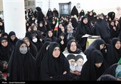 مراسم بزرگداشت شهدای دانش آموز میناب در دامغان