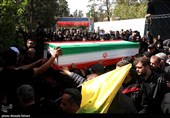 وداع با پیکر شهدای حملات آمریکایی صهیونیستی در تهران