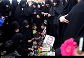 وداع با پیکر شهدای حملات آمریکایی صهیونیستی در تهران