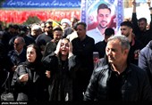 وداع با پیکر شهدای حملات آمریکایی صهیونیستی در تهران