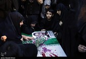 وداع با پیکر شهدای حملات آمریکایی صهیونیستی در تهران