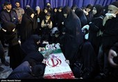 وداع با پیکر شهدای حملات آمریکایی صهیونیستی در تهران