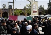 تشییع و تدفین فرمانده شهید یگان فاتحین