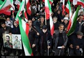 اجتماع خانواده شهدا در حمایت از رهبری و  نیروهای مسلح - همدان