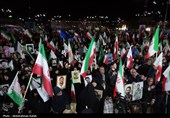 اجتماع خانواده شهدا در حمایت از رهبری و  نیروهای مسلح - همدان