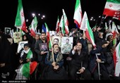 اجتماع خانواده شهدا در حمایت از رهبری و  نیروهای مسلح - همدان