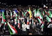 اجتماع خانواده شهدا در حمایت از رهبری و  نیروهای مسلح - همدان