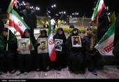 اجتماع خانواده شهدا در حمایت از رهبری و  نیروهای مسلح - همدان