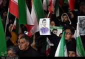 اجتماع خانواده شهدا در حمایت از رهبری و  نیروهای مسلح - همدان