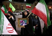اجتماع خانواده شهدا در حمایت از رهبری و  نیروهای مسلح - همدان