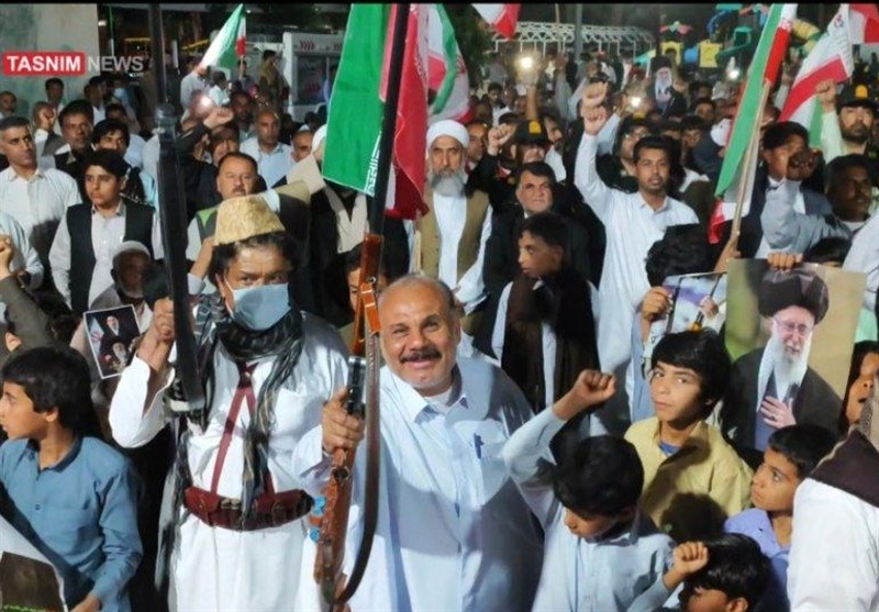 طنین حمایت از نیروهای مسلح در قلب سواحل مکران