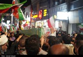 وداع حماسی بندر امام خمینی (ره) با شهید خدمت پتروشیمی