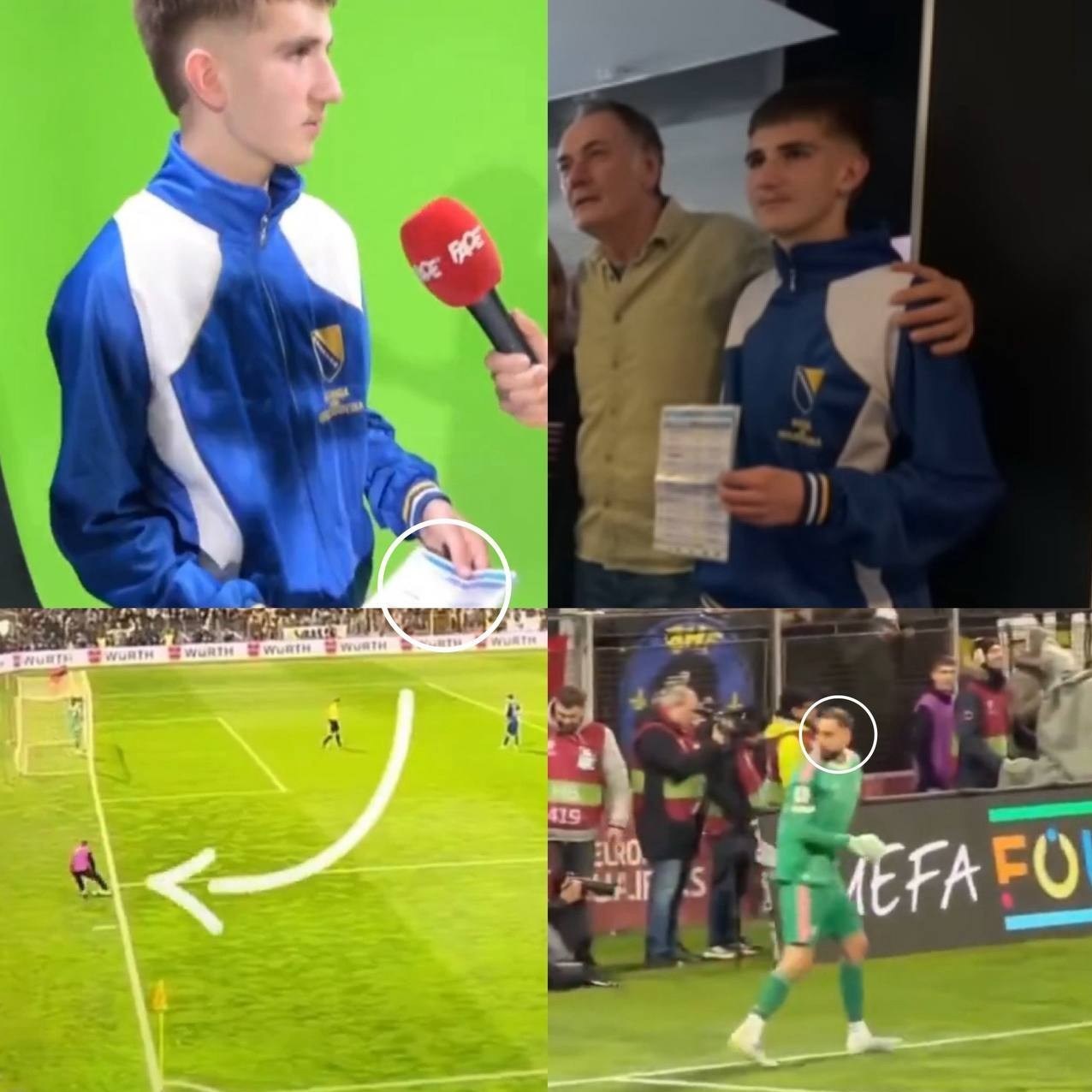 فوتبال ایتالیا , جام جهانی فوتبال , تیم ملی فوتبال  بوسنی و هرزگوین , 