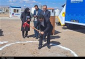 کلنگ‌زنی نیروگاه خورشیدی لیل‌آباد زنجان