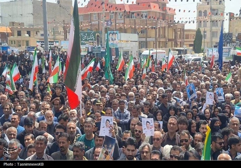 اخبار استان کهگیلویه و بویراحمد , اخبار کهگیلویه , تشییع شهدا , جنگ آمریکا و رژیم صهیونیستی علیه ایران , 