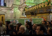 مراسم تشییع پیکر شهید علی رنجبر اسلاملو - شیراز