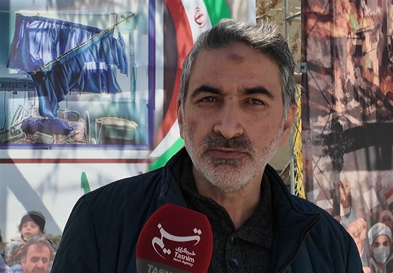 تجمع جامعه پزشکی تبریز بر علیه جنایات صهیونی