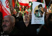 اجتماع مردم زنجان در حمایت از رهبری و نیروهای مسلح
