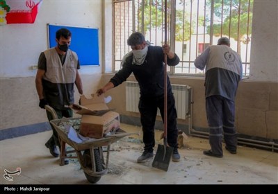 روایتی متفاوت از خدمات جهادگران کاشانی در تهران/اینجا عشق تجلی می‌کند