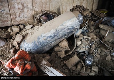 صور حصریة لتسنیم لارتطام صاروخ توماهوک بسوق طهران