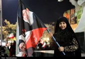 میدان شهدا میزبان شب نشینی عاشقانه مردم اراک