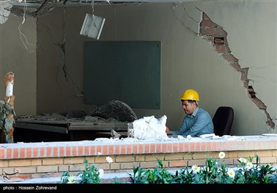 آثار العدوان الجوی الأمریکی الصهیونی على جامعة شریف التکنولوجیة