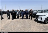 بخشی از خودروهای دپو شده خودروسازی‌ها و گمرکات بم آزاد شد