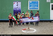 آئین کلنگ زنی پنجمین مدرسه گروه جهادی شهدا با نام «دبستان عشایری شهید آیت الله سیدعلی خامنه ای» در روستای عبدالملکی از توابع بخش روداب شهرستان سبزوار، استان خراسان رضوی